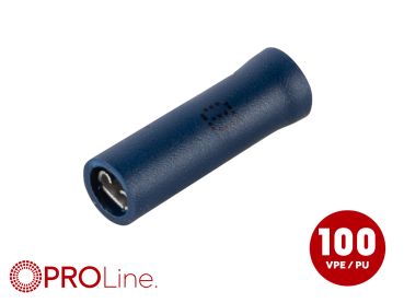 342824-1-0-p Flachsteckhülse(f) 1,5mm²-2,5mm²/2,8mm blau STVI 100 Stück – Bild 1 von 1