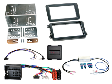 621320-10-3 2-DIN Kit passend für Seat/Skoda/VW diverse Fahrzeuge LFB/Antenne – Bild 1 von 1