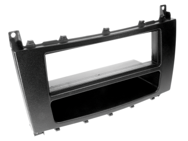 281190-16 1-DIN Radioblende mit Fach passend für Mercedes Fahrzeuge – Bild 1 von 1