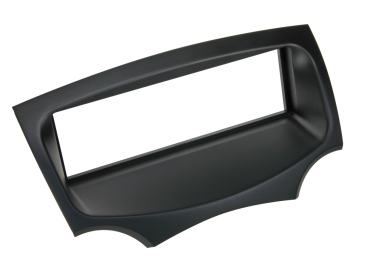 281114-19 1-DIN Radioblende passend für Ford Ka(RU8) 2009-2017 schwarz – Bild 1 von 1