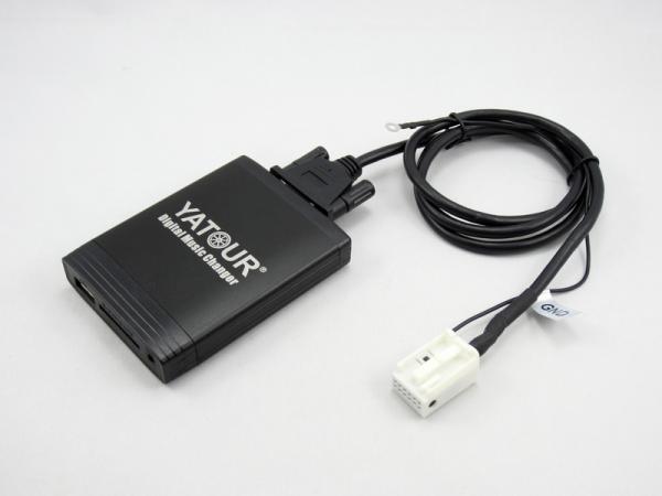 Yatour USB SD AUX Interface – Compatible with AUDI/VW/SEAT/SKODA Radios with 12-Pin CD Changer Port