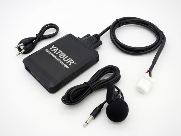 YATOUR M09-TOY2 Bluetooth 5.2 / USB 3.0 / AUX MP3 Adapter – CD Changer Emulator (Plug & Play)
