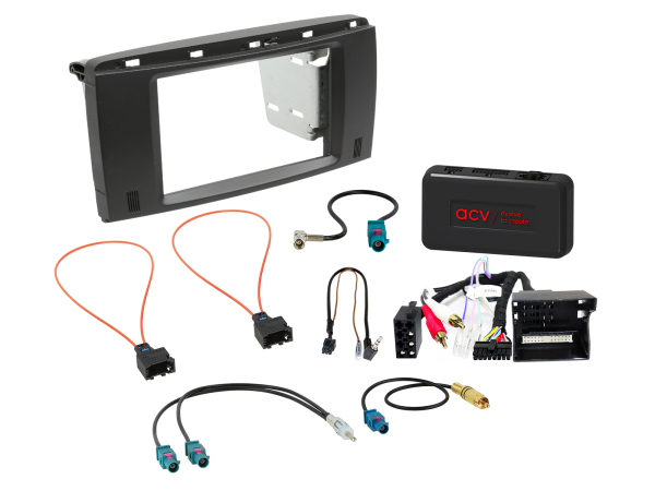 621190-35-1 2-DIN Kit passend für Mercedes R-Klasse 09/2005-05/2010 LFB/Ant./Amp – Bild 1 von 1