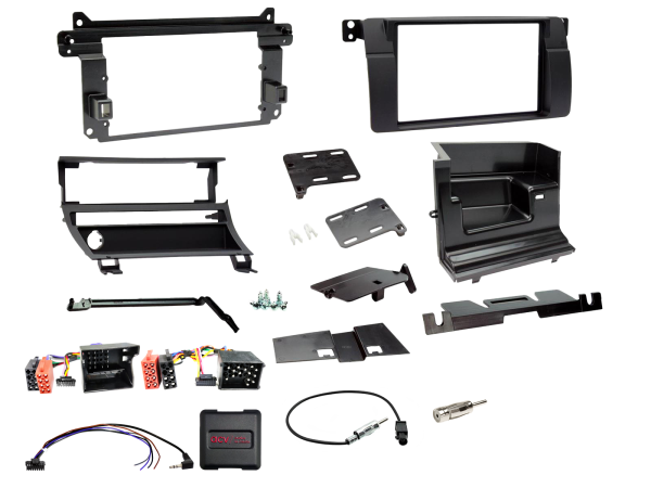 621023-18-2 2-DIN Kit 4 passend für BMW 3er(E46) 07/1998-02/2007 LFB/Antenne – Bild 1 von 1