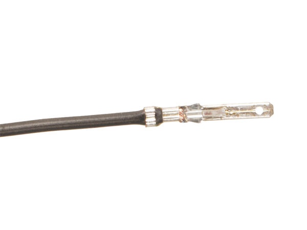 352800 2.8 mm Flachstecker 13 cm Kabel schwarz (10 Pack) – Bild 1 von 1