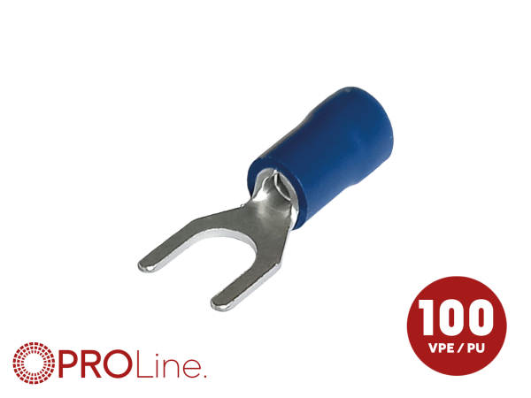 344341-2-0-p Gabelkabelschuh 1,5mm²-2,5mm²/5,3mm blau ST 100 Stück – Bild 1 von 1