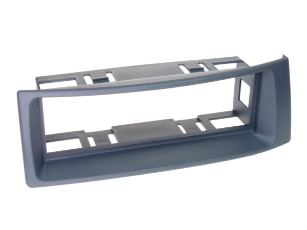 281250-01 1-DIN Radioblende passend für Renault Megane/Scenic dunkelgrau – Bild 1 von 1