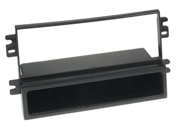 281178-10 1-DIN RB mit Fach passend für KIA Carens II 2002 > schwarz – Bild 1 von 1