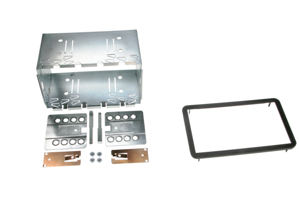381001-06 2-DIN RB passend für Alfa 159 /Brera /Spider schwarz – Bild 1 von 1