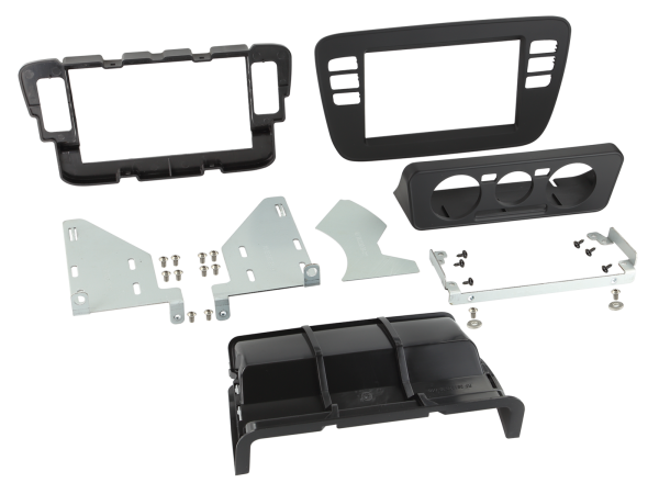 381320-36-1 2-DIN Radioblende passend für Seat Mii/Skoda Citigo/VW Up schwarz – Bild 1 von 1