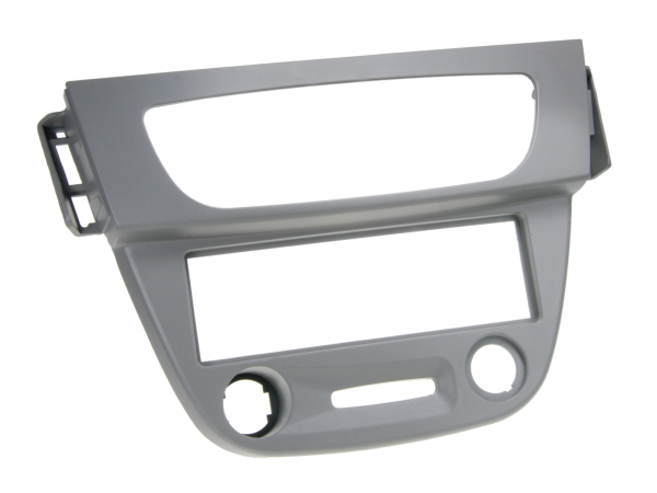 281250-77 1-DIN Radioblende passend für Renault Megane/Fluence grau – Bild 1 von 1