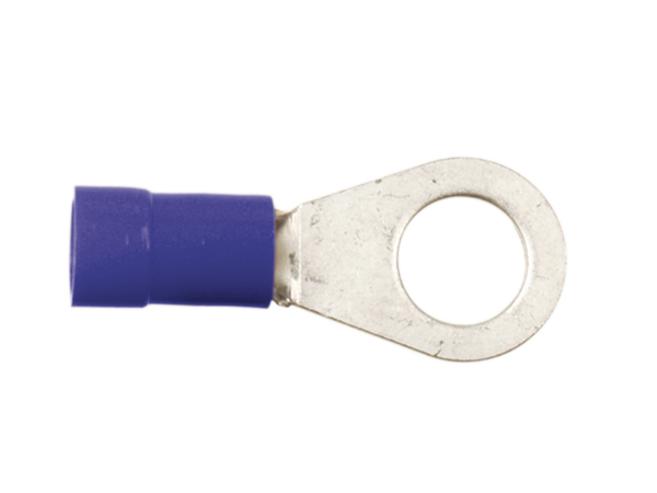344350-2 Ringkabelschuh 1,5mm²-2,5mm²/4,3mm blau 100 Stück – Bild 1 von 1