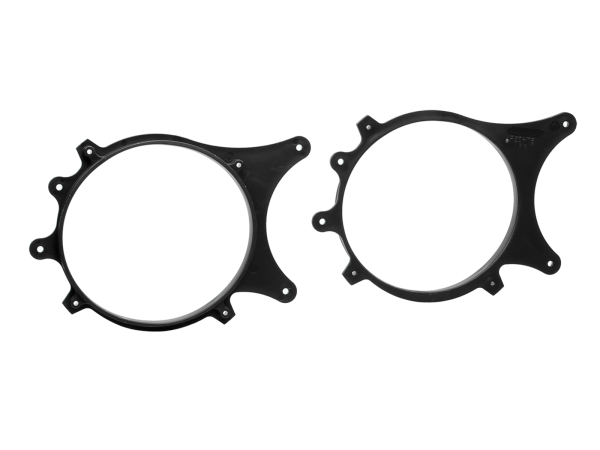 271023-01 Lautsprecherringe passend für BMW 3er Compact Ø130mm Heckablage/Seite – Bild 1 von 1