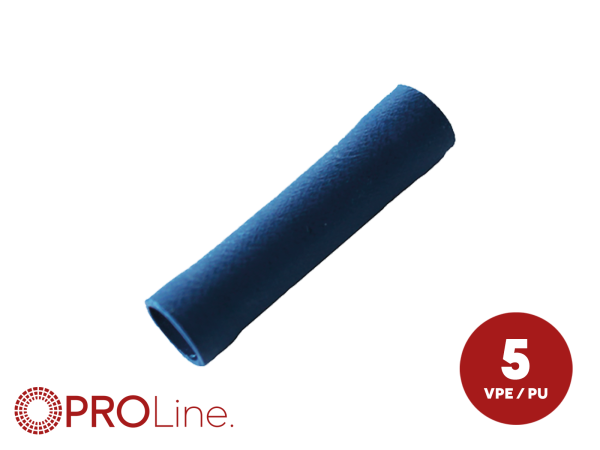340002-5-p Stoßverbinder 1,5mm²-2,5mm² blau EE 5 Stück – Bild 1 von 1