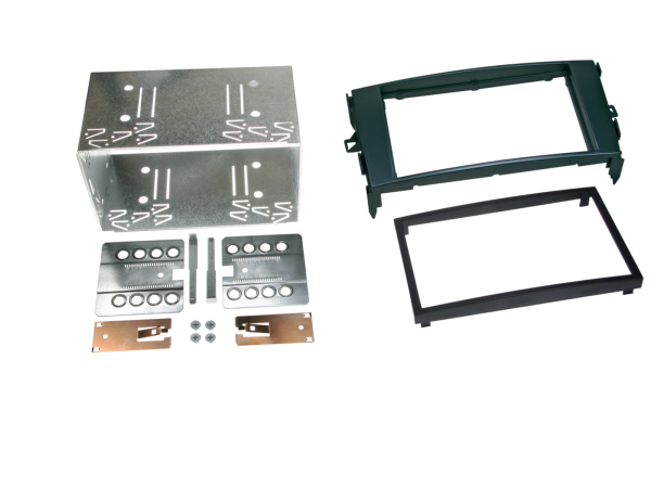 381300-13-2 2-DIN Radioblende passend für Toyota Auris/Verso schwarz – Bild 1 von 1