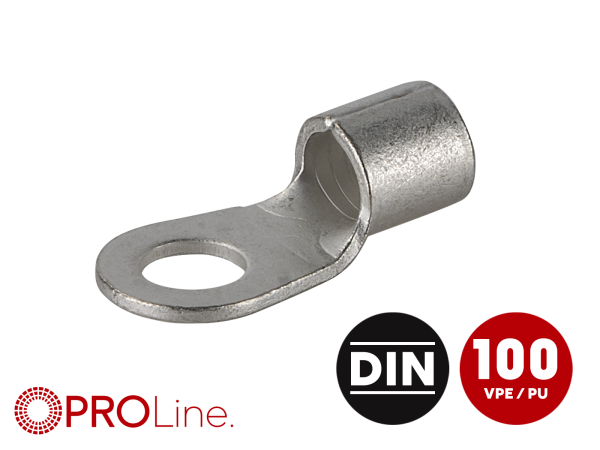 348425-0-p Ringkabelschuh 25mm²/8,4mm M8 unisoliert 100 Stück – Bild 1 von 1