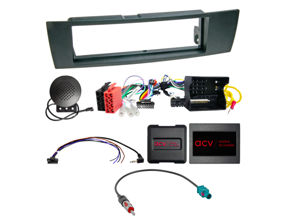 611023-03-1 1-DIN KIT passend für BMW 1er/3er/X1/Z4 40Pin Quadlock LFB/Antenne – Bild 1 von 1