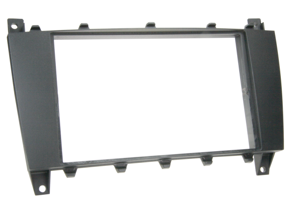 281190-20 2-ISO Radioblende passend für Mercedes C-Klasse 02/2004-09/2007 – Bild 1 von 1