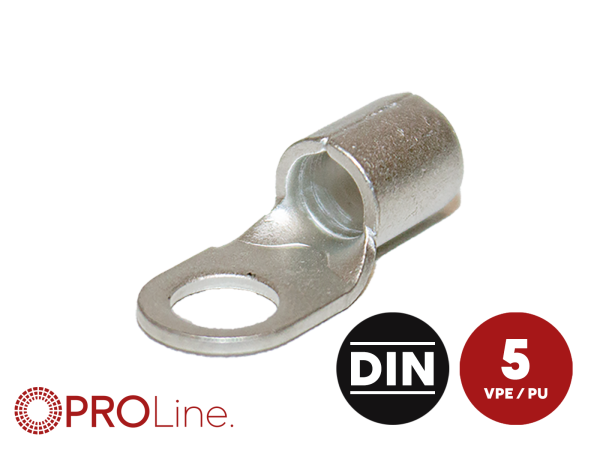 341035-6-5-p Ringkabelschuh 35mm²/10,5mm M10 unisoliert 5 Stück – Bild 1 von 1