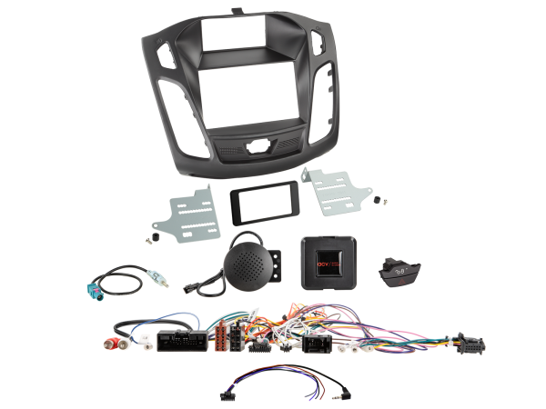 621114-23-1 2-DIN Kit passend für Ford Focus (DYB)03/2011-09/2014 LFB/Antenne – Bild 1 von 1