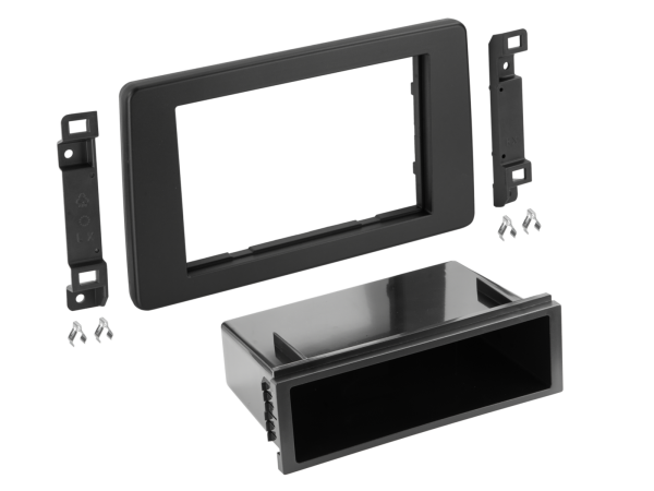 281250-24 2-DIN Radioblende mit Fach passend für Renault Express(RJK) – Bild 1 von 1