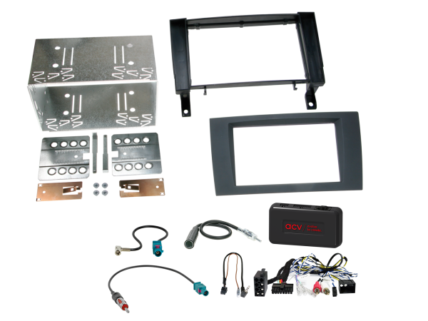 621190-24-2 2-DIN Kit passend für Mercedes SLK(R171) 2004-2011 LFB/Antenne/Amp – Bild 1 von 1