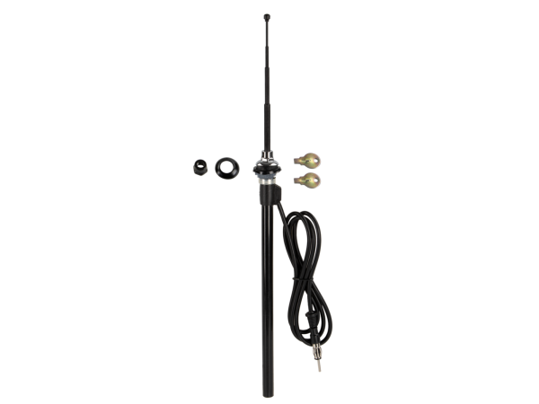 152000-41 Teleskopantenne AM/FM universal passiv schwarz Ø29mm – Bild 1 von 1