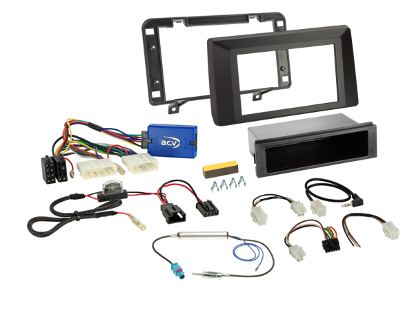 611250-21-1 1-DIN-Set passend für Dacia Duster(SR) 2021-2024 Radiovorbereitung – Bild 1 von 1
