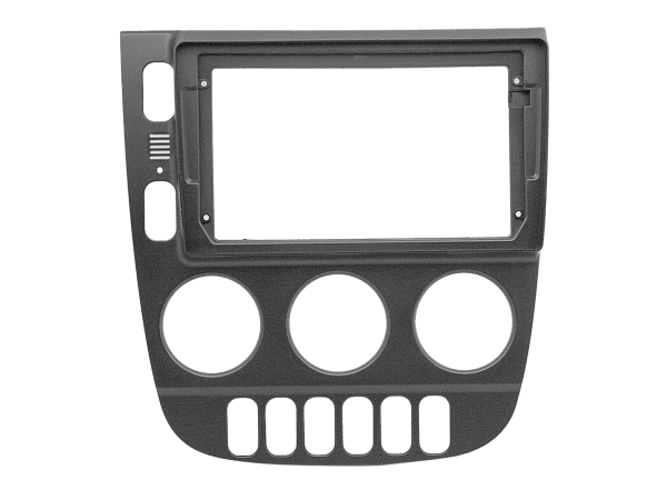 381190-96-1 9" Radioblende passend für Mercedes ML-Klasse 1998-2005 schwarz – Bild 1 von 1