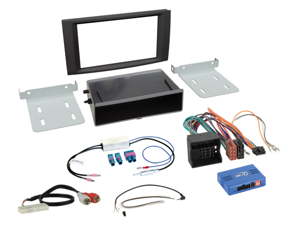 611320-27-2 2-DIN Kit mit Fach passend für VW T5 2003-2015/Touareg 2003-2010 LFB – Bild 1 von 1