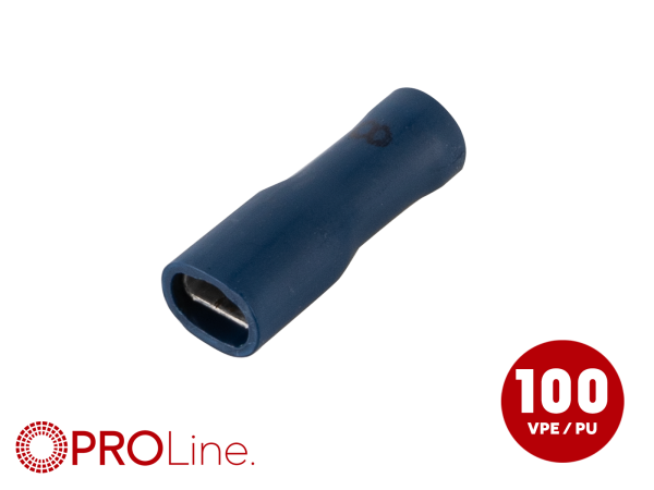 344824-1-0-p Flachsteckhülse(f) 1,5mm²-2,5mm²/4,8mm blau STVI 100 Stück – Bild 1 von 1
