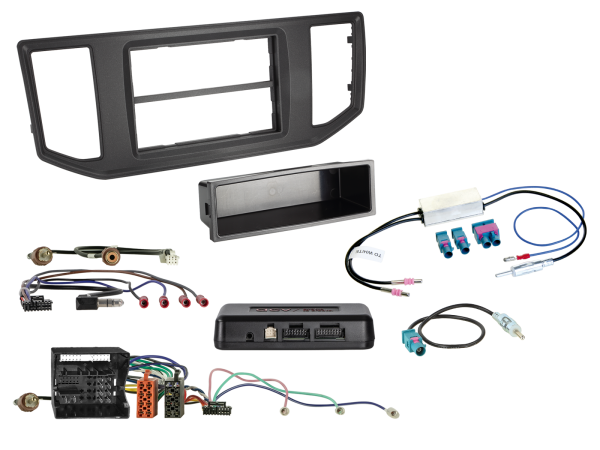 621320-26-1 2-DIN Kit m. Fach passend für MAN TGE/VW Crafter/California i-dapter – Bild 1 von 1