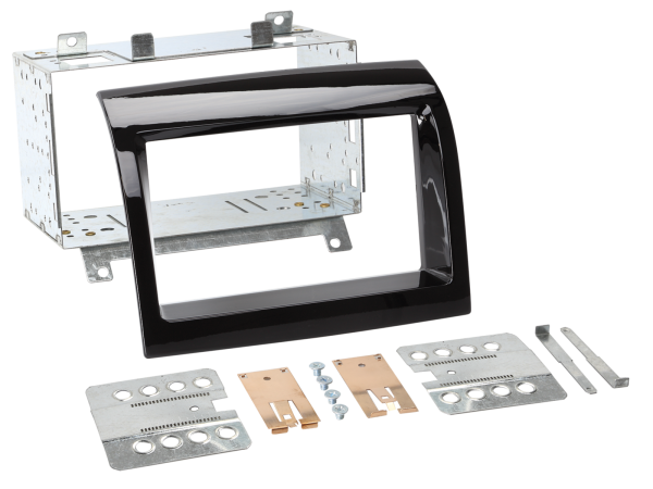 381094-27 2-DIN Blende passend für Citroen/Fiat/Peugeot 2011-2014 Klavierlack – Bild 1 von 1