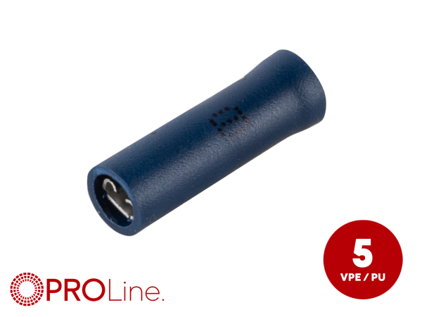 342824-1-5-p Flachsteckhülse(f) 1,5mm²-2,5mm²/2,8mm blau STVI 5 Stück – Bild 1 von 1