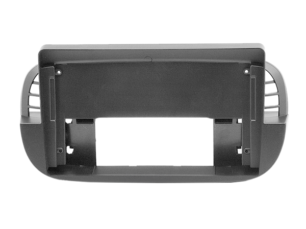 381094-93-1 9" Radioblende passend für Fiat 500 10/2007-07/2015 schwarz – Bild 1 von 1