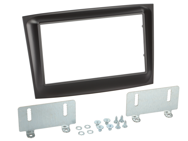 381094-34-1 2-DIN Radioblende passend für Fiat Dobló 01/2015-06/2022 schwarz – Bild 1 von 1