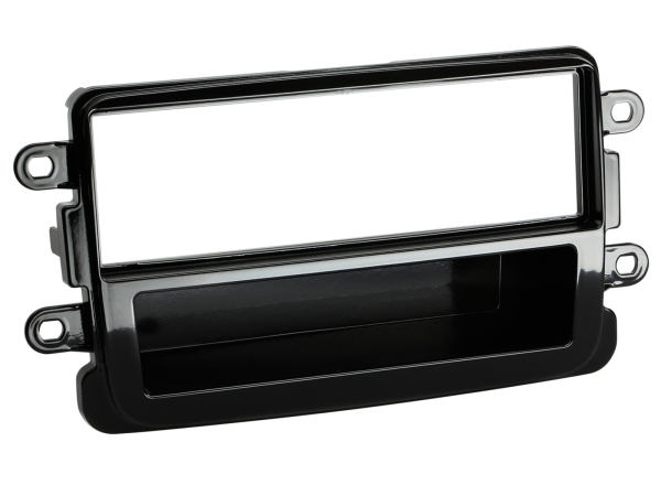 281250-13-1 1-DIN RB m.Fach passend für Dacia/Fiat/Nissan/Opel/Renault Pianolack – Bild 1 von 1