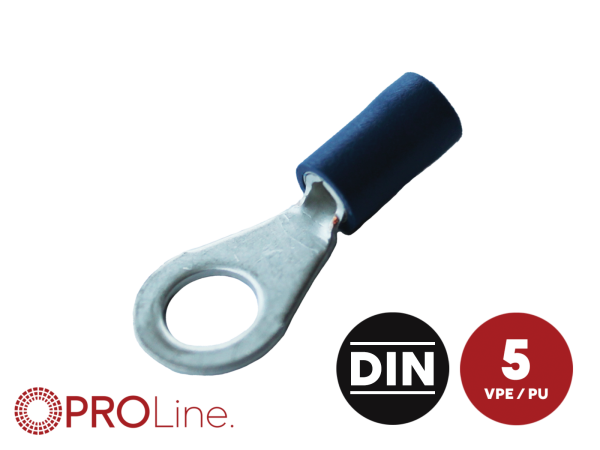 348450-2-5-p Ringkabelschuh 1,5mm²-2,5mm²/8,4mm blau EE 5 Stück – Bild 1 von 1