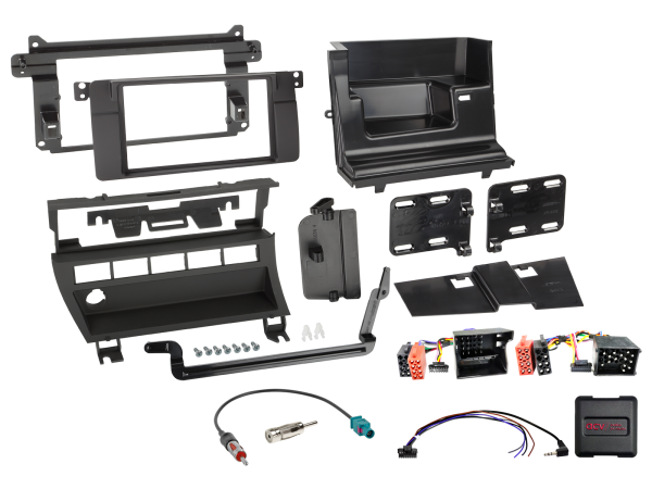 621023-18-1 2-DIN Kit 3 passend für BMW 3er(E46) 07/1998-02/2007 LFB/Antenne – Bild 1 von 1