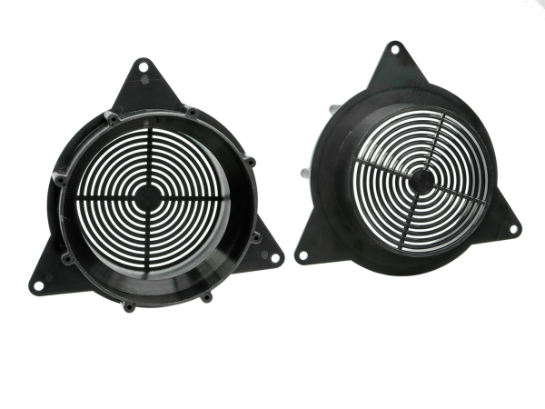 271190-12 Lautsprecherringe passend für Mercedes M-Klasse Ø165mm Türe Front – Bild 1 von 1
