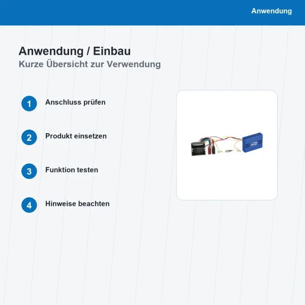 CAN-Bus Kit passend für Ford Quadlock>ISO Antenn>DIN 12-1120-46-15 - Bild 5 von 8