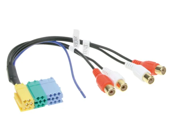 1441-02 ACV Vorverstärkeradapter passend für Mini ISO > Cinch - Bild 1 von 1