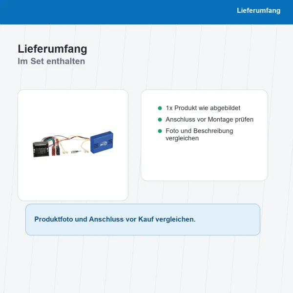 CAN-Bus Kit passend für Ford Quadlock>ISO Antenn>DIN 12-1120-46-15 - Bild 8 von 8