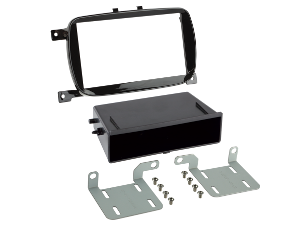 281094-36-1 2-DIN Radioblende mit Fach passend für Fiat 500 07/2015-08/2024 – Bild 1 von 1